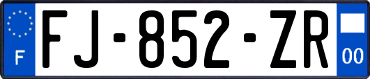 FJ-852-ZR