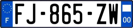 FJ-865-ZW