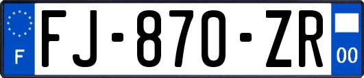 FJ-870-ZR