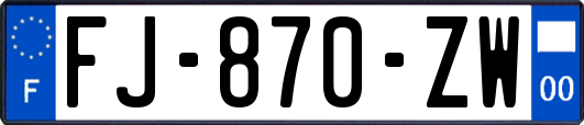 FJ-870-ZW