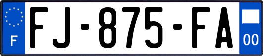FJ-875-FA