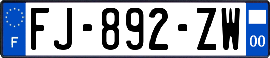 FJ-892-ZW