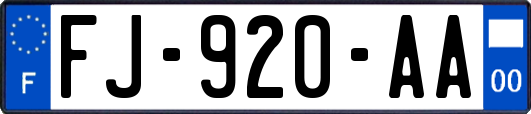 FJ-920-AA