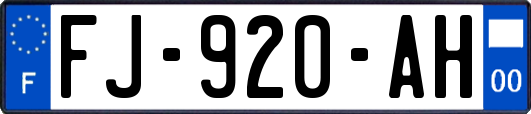 FJ-920-AH