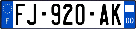 FJ-920-AK