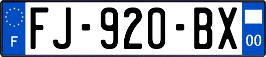 FJ-920-BX