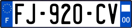 FJ-920-CV