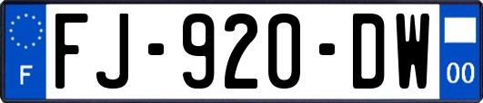 FJ-920-DW