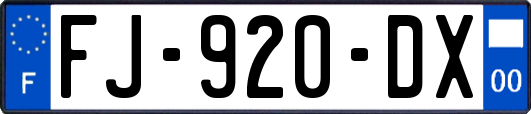 FJ-920-DX