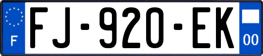 FJ-920-EK