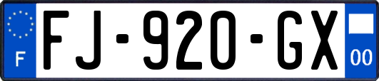 FJ-920-GX