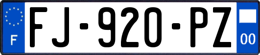 FJ-920-PZ