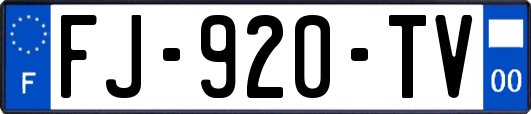 FJ-920-TV