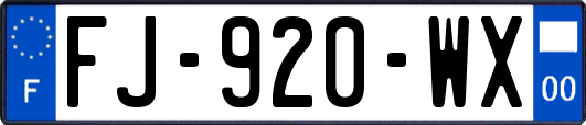 FJ-920-WX