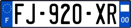 FJ-920-XR