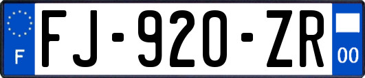 FJ-920-ZR