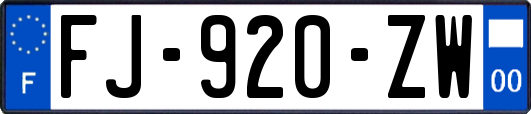 FJ-920-ZW