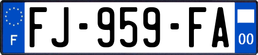 FJ-959-FA