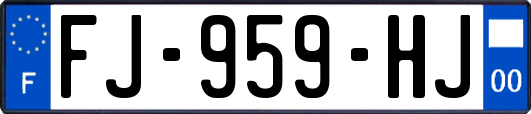 FJ-959-HJ