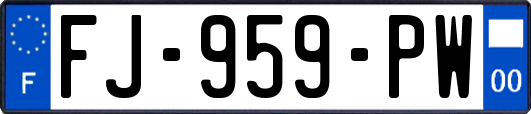 FJ-959-PW