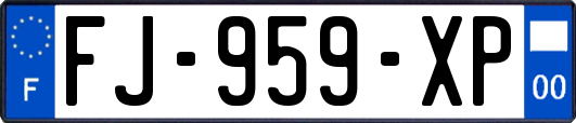 FJ-959-XP