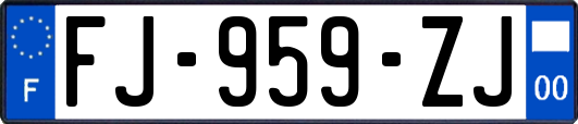 FJ-959-ZJ