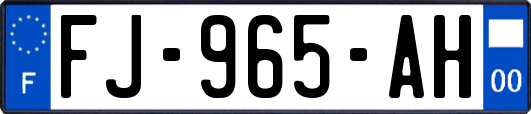 FJ-965-AH