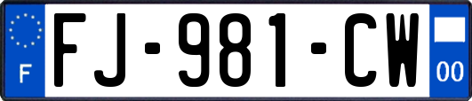 FJ-981-CW