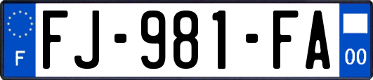 FJ-981-FA