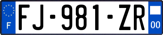 FJ-981-ZR