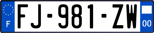 FJ-981-ZW