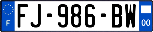 FJ-986-BW