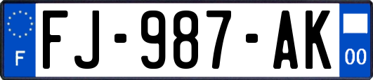 FJ-987-AK