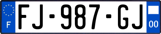 FJ-987-GJ