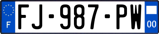 FJ-987-PW