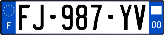 FJ-987-YV