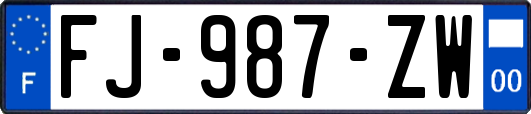 FJ-987-ZW