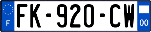 FK-920-CW
