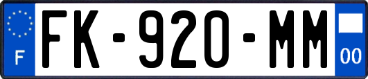 FK-920-MM