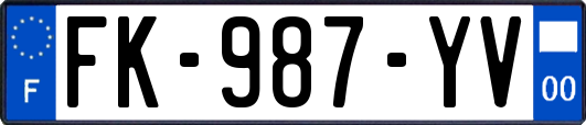 FK-987-YV