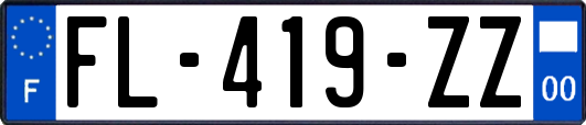 FL-419-ZZ