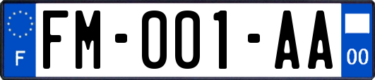 FM-001-AA