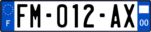 FM-012-AX