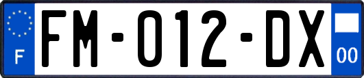 FM-012-DX