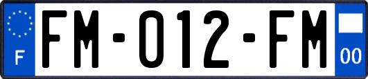 FM-012-FM