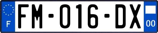 FM-016-DX
