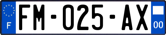 FM-025-AX