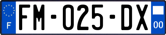 FM-025-DX