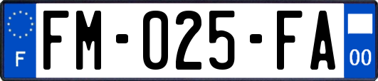 FM-025-FA