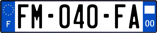 FM-040-FA